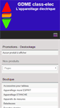 Mobile Screenshot of gdme-class-elec.com
